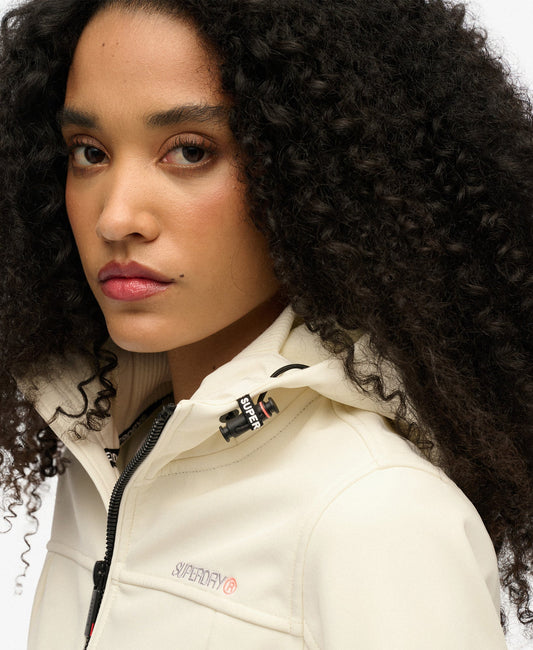 Hooded Classic Trekker Slim Fit Jacket | Off White