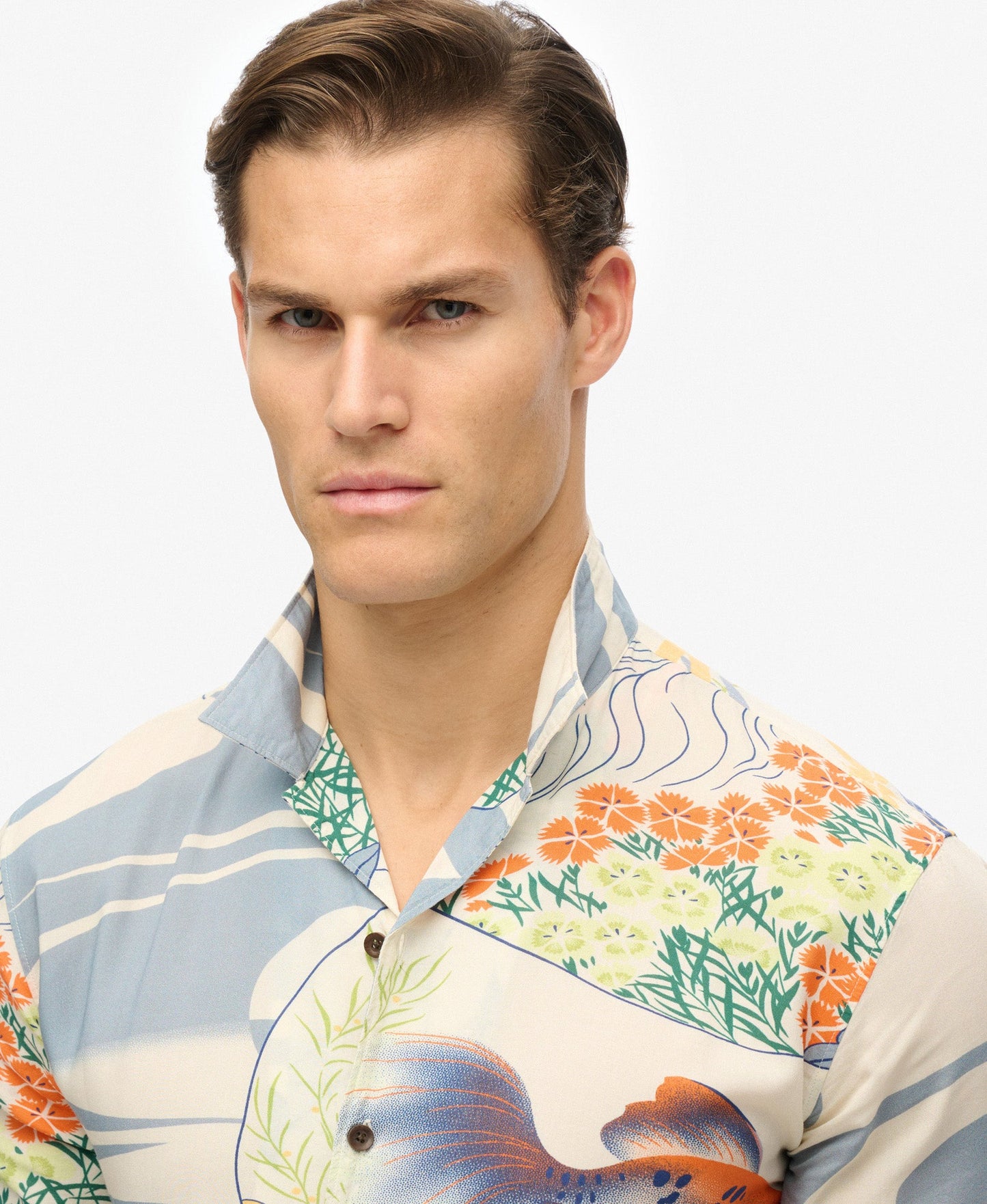 Merchant Hawaiian Shirt | Ryusunichiwa Off White