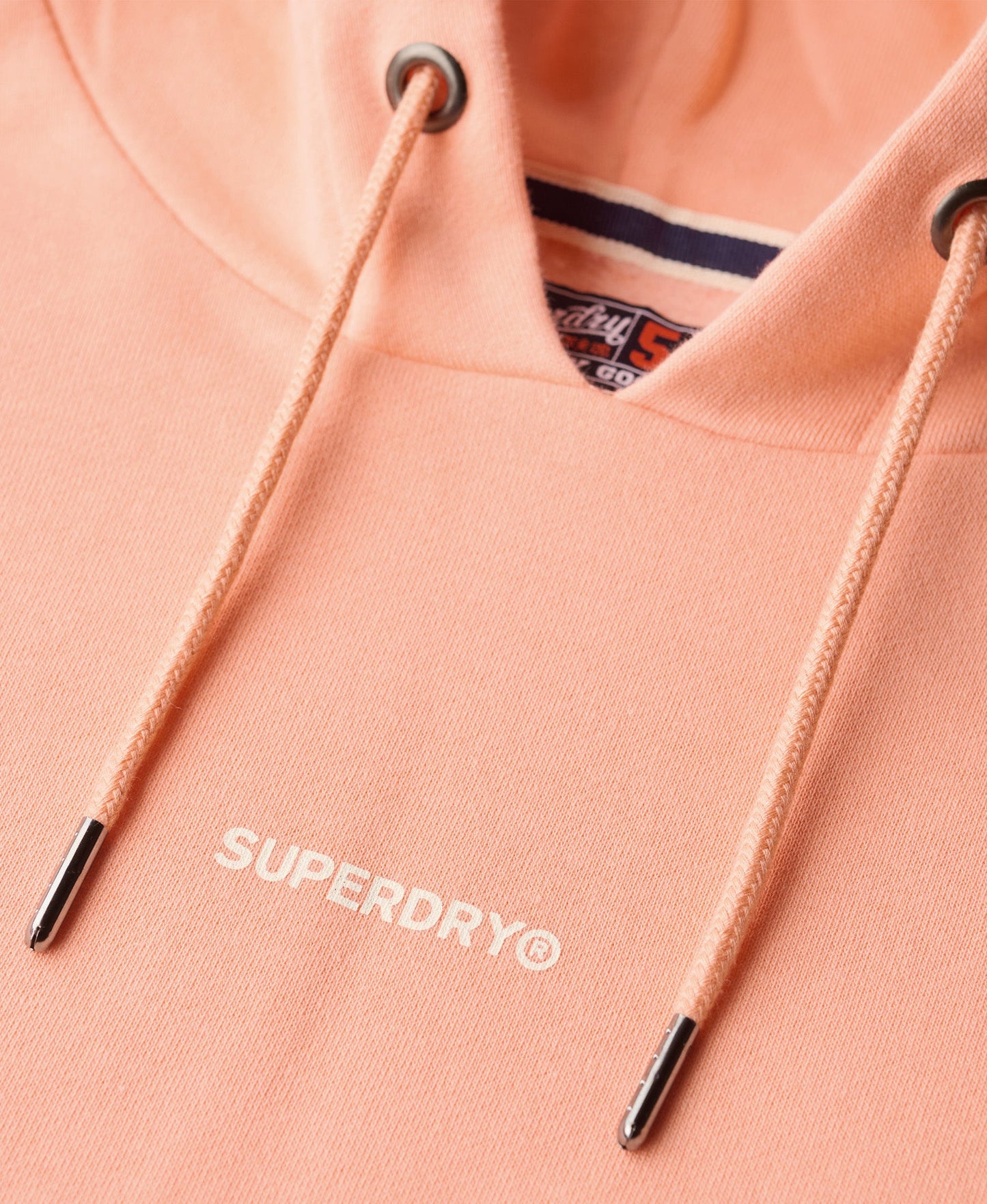 Plain Hoodie | Peach Amber Pink