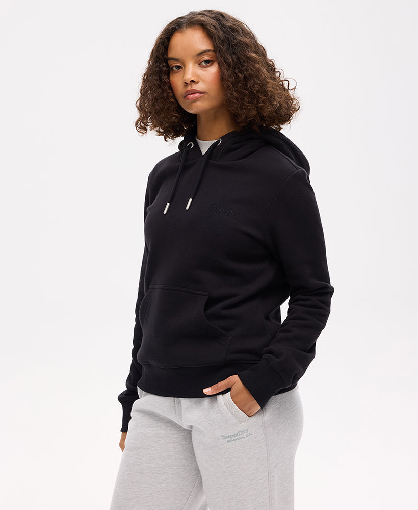 Essential Logo Hoodie | Black