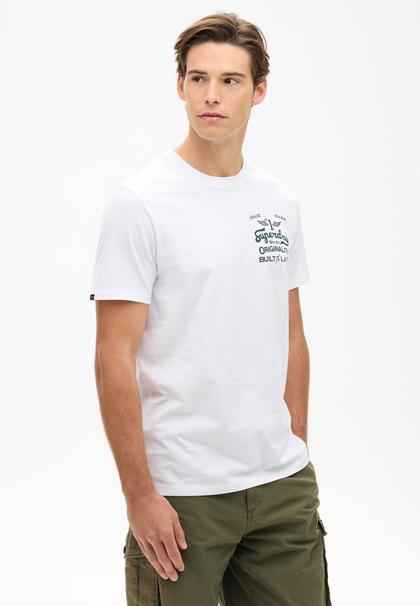 Vintage Workwear Graphic Tee | Optic