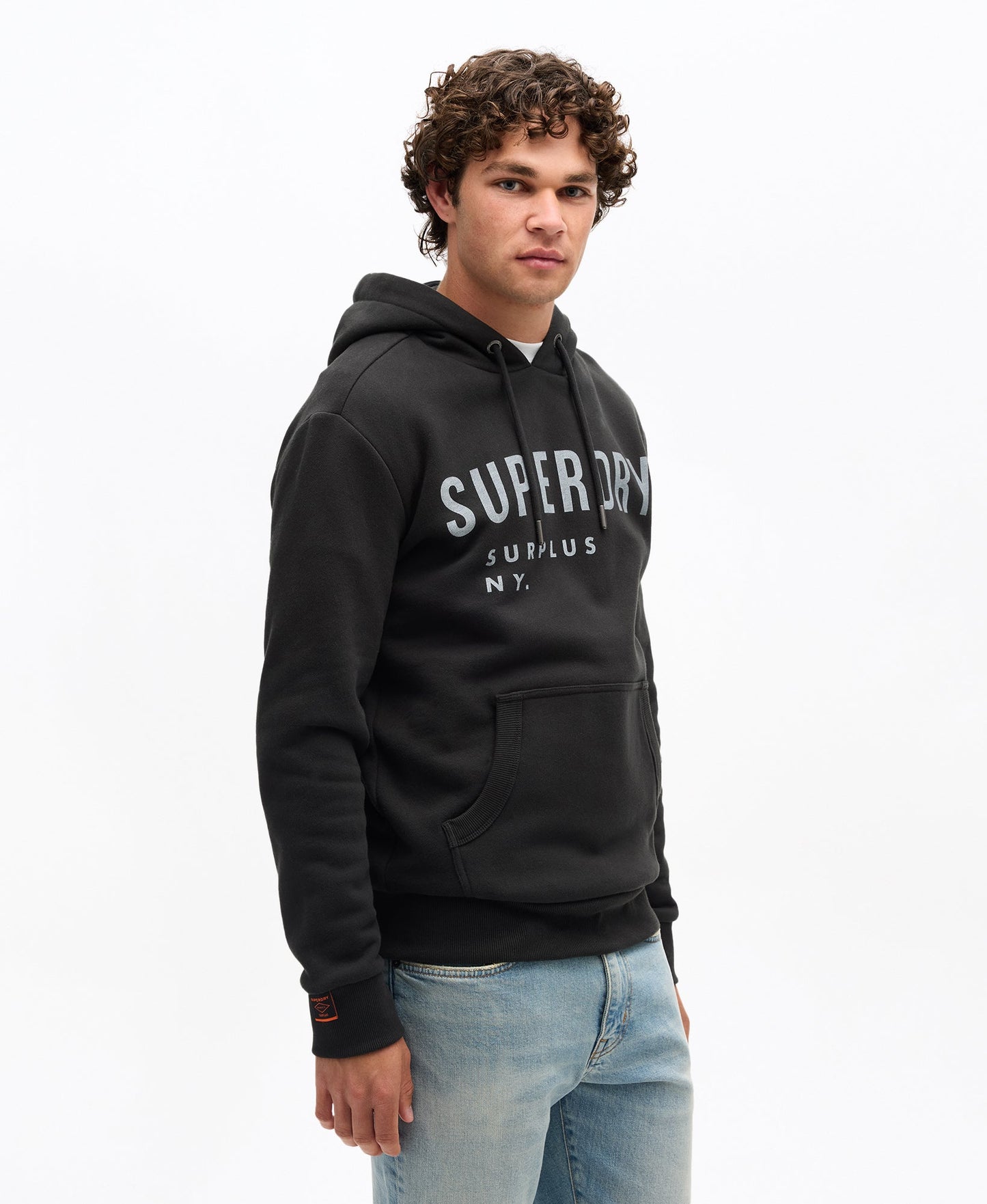 Surplus Graphic Hoodie | Washed Surplus Black
