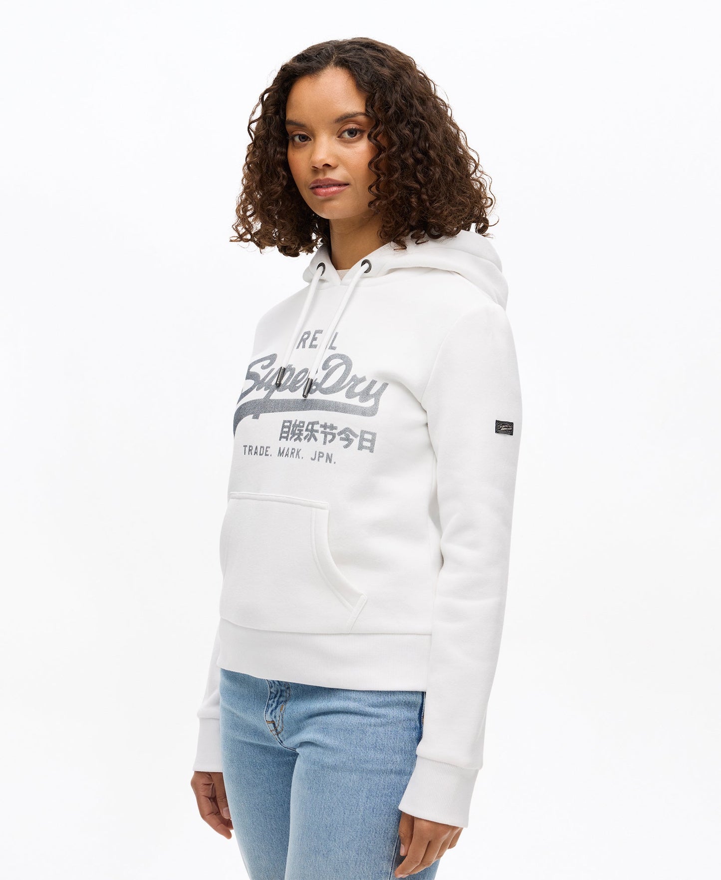 Vintage Logo Relaxed Hoodie | Optic