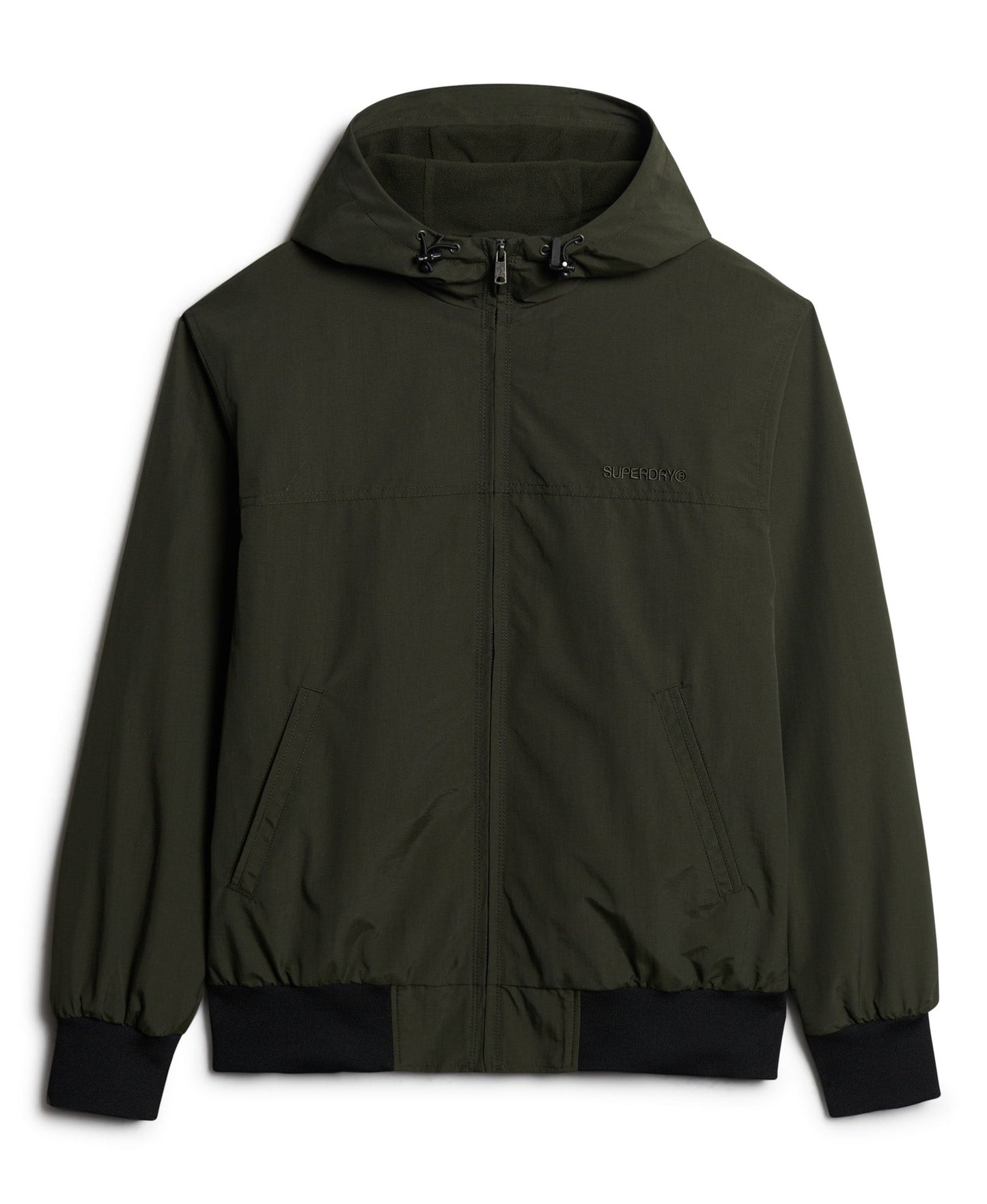 Surplus Nylon Hooded Bomber | Surplus Goods Olive Green