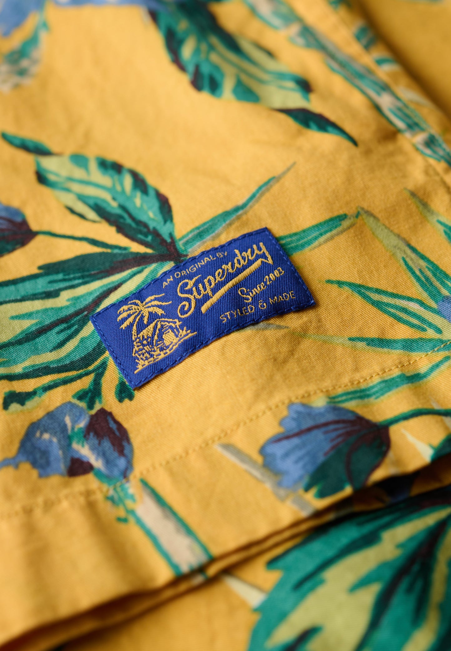 Hawaiian Print Shirt | Hawaiian Yellow