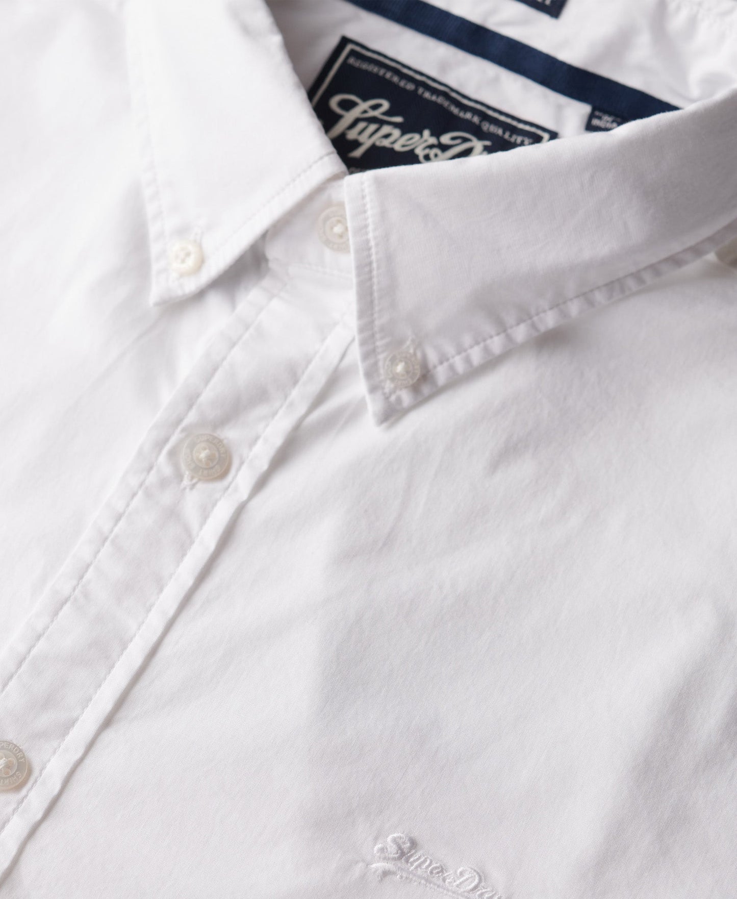 Essentials Tailored Lite Slim Fit Shirt | Optic