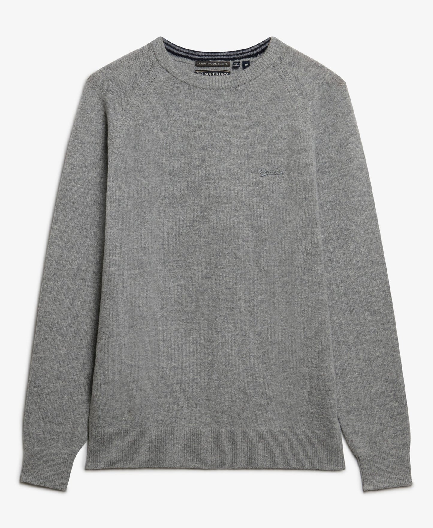 Wool Blend Jumper | Light Grey Marle