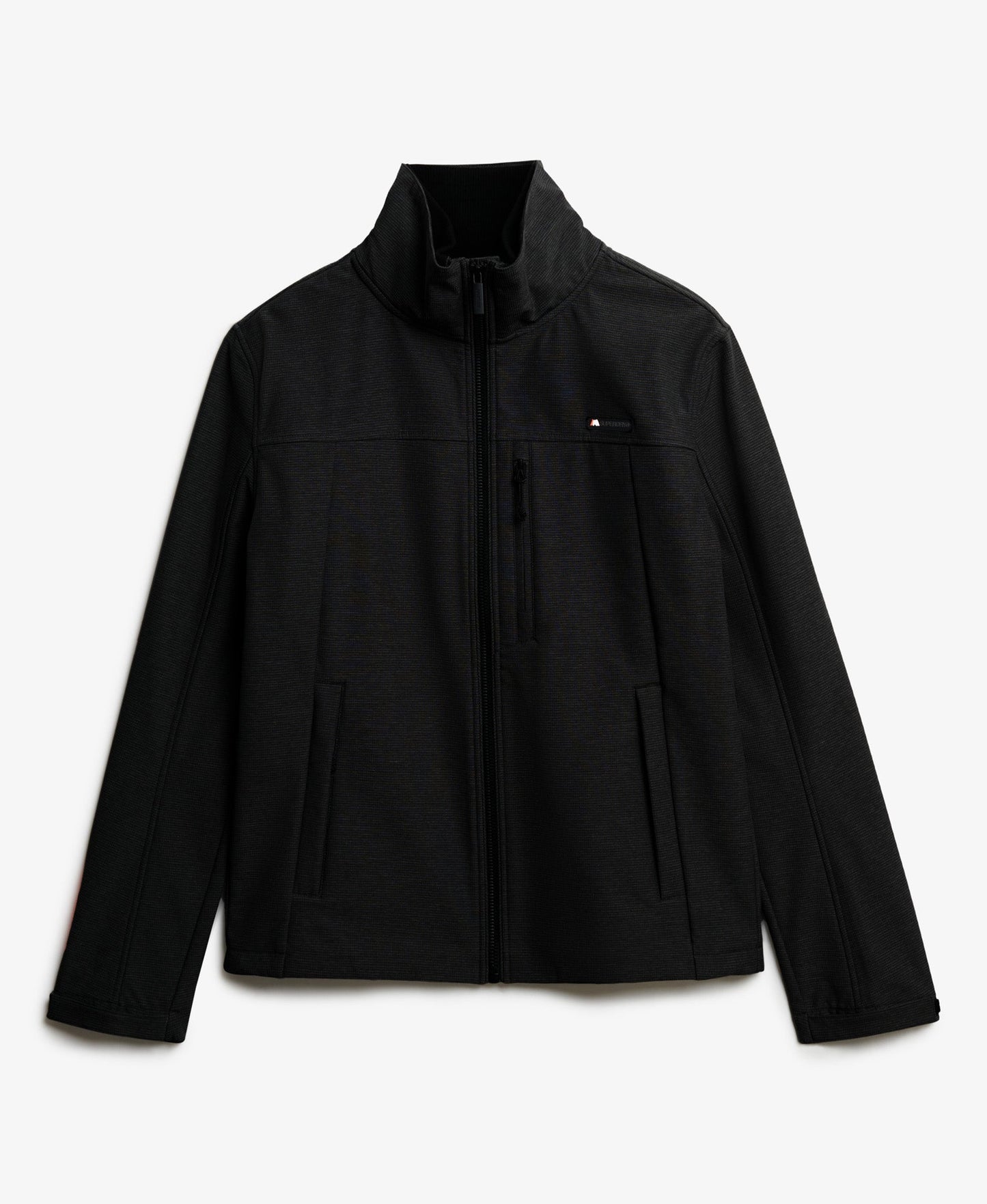 Hooded Soft Shell Trekker Jacket | Black