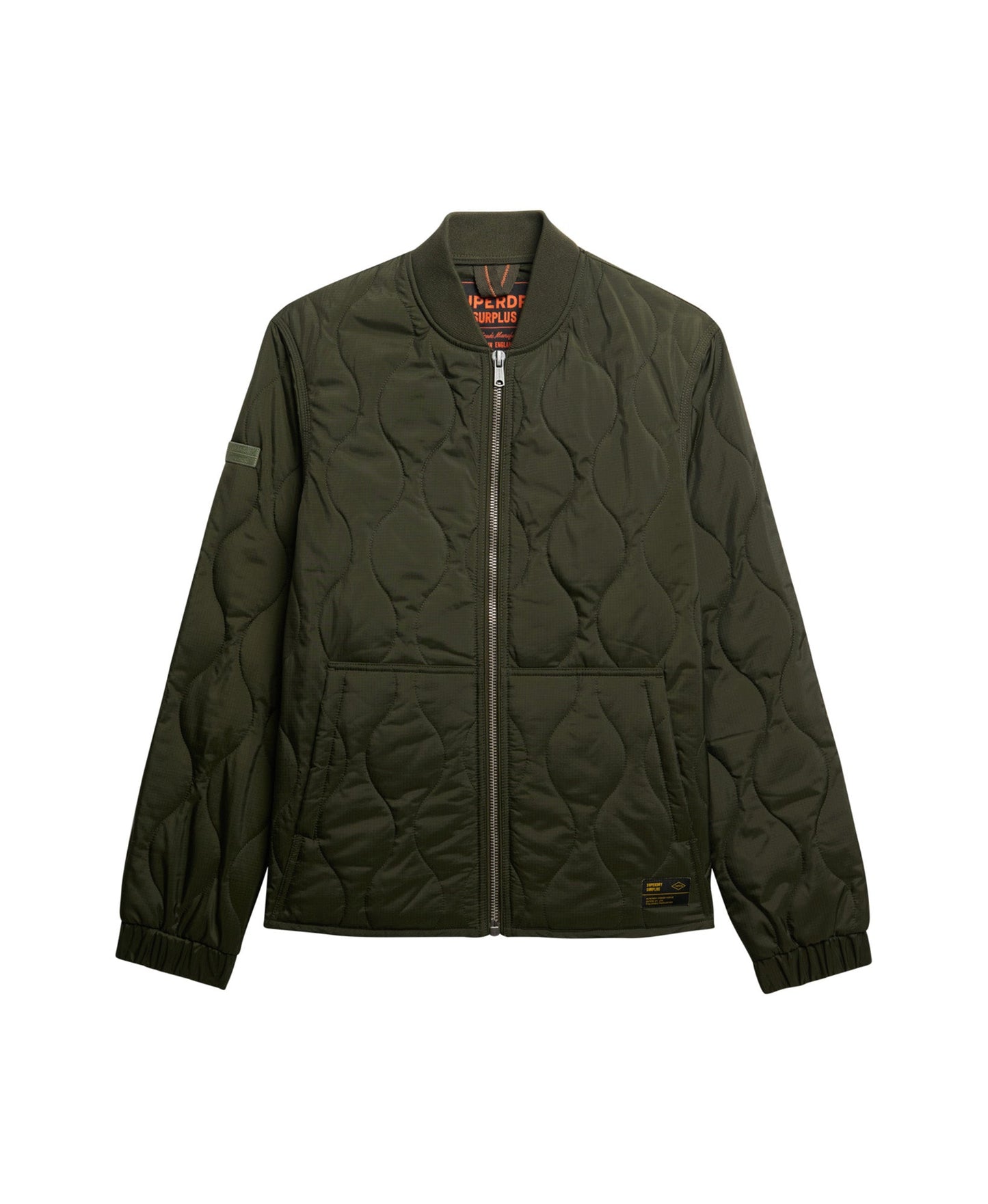 Surplus Quilted Liner Slim Fit Jacket | Surplus Goods Olive Green