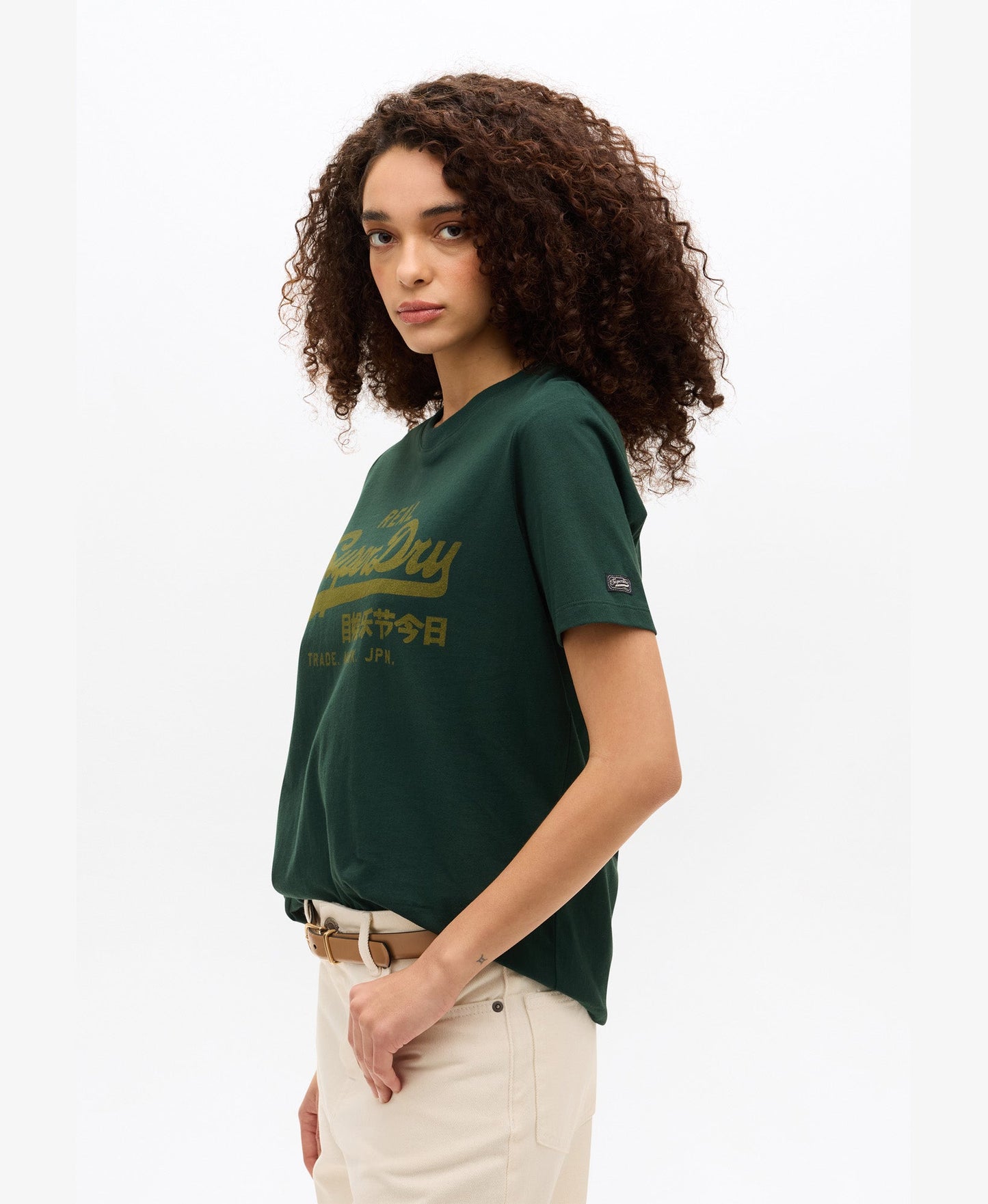 Vintage Logo Relaxed Tee | Enamel Green