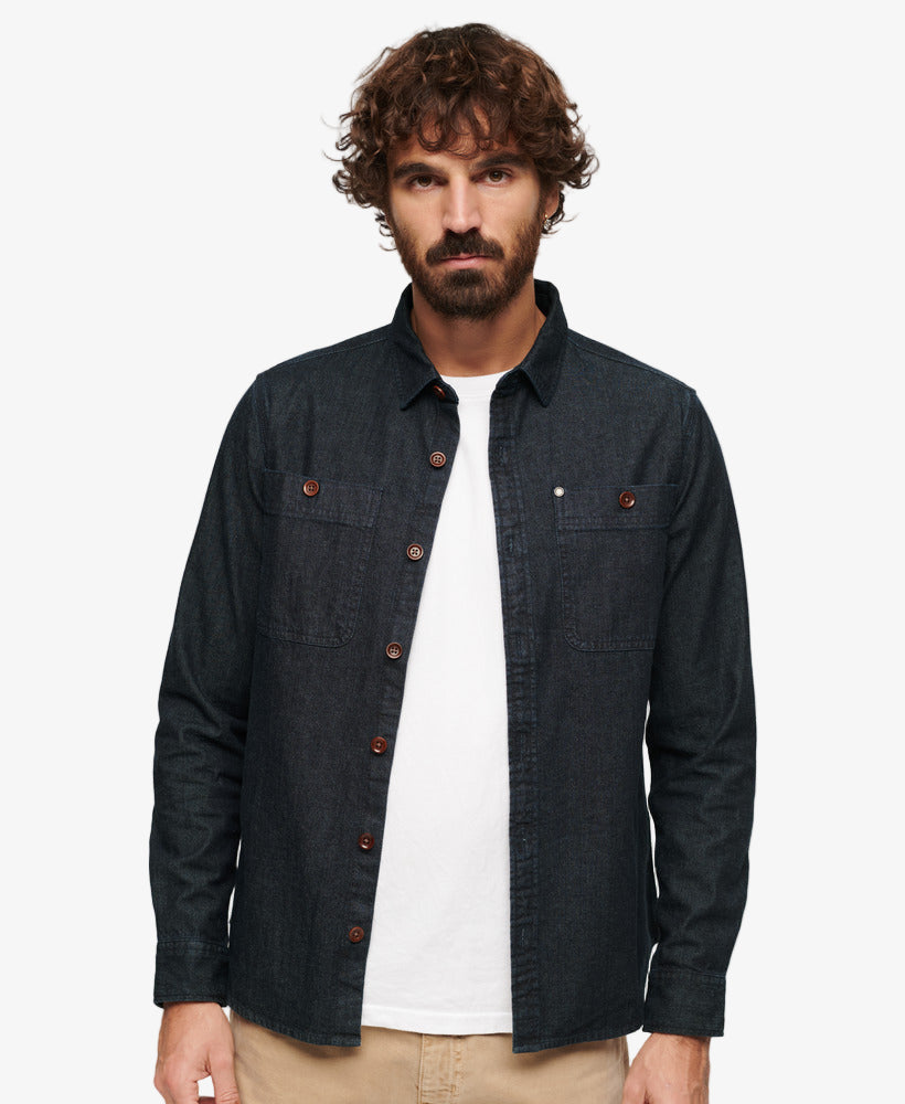 Merchant Store -  Denim Overshirt | Rinse Wash