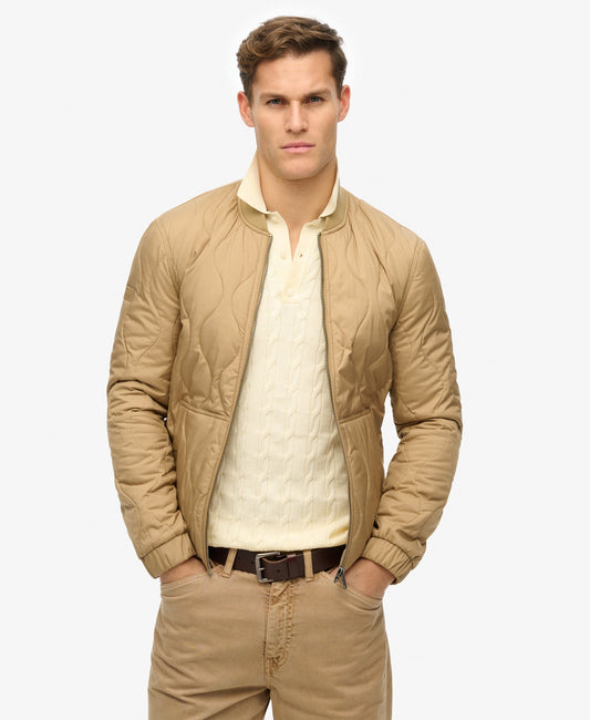 Surplus Quilted Liner Slim Fit Jacket | Classic Tan Brown