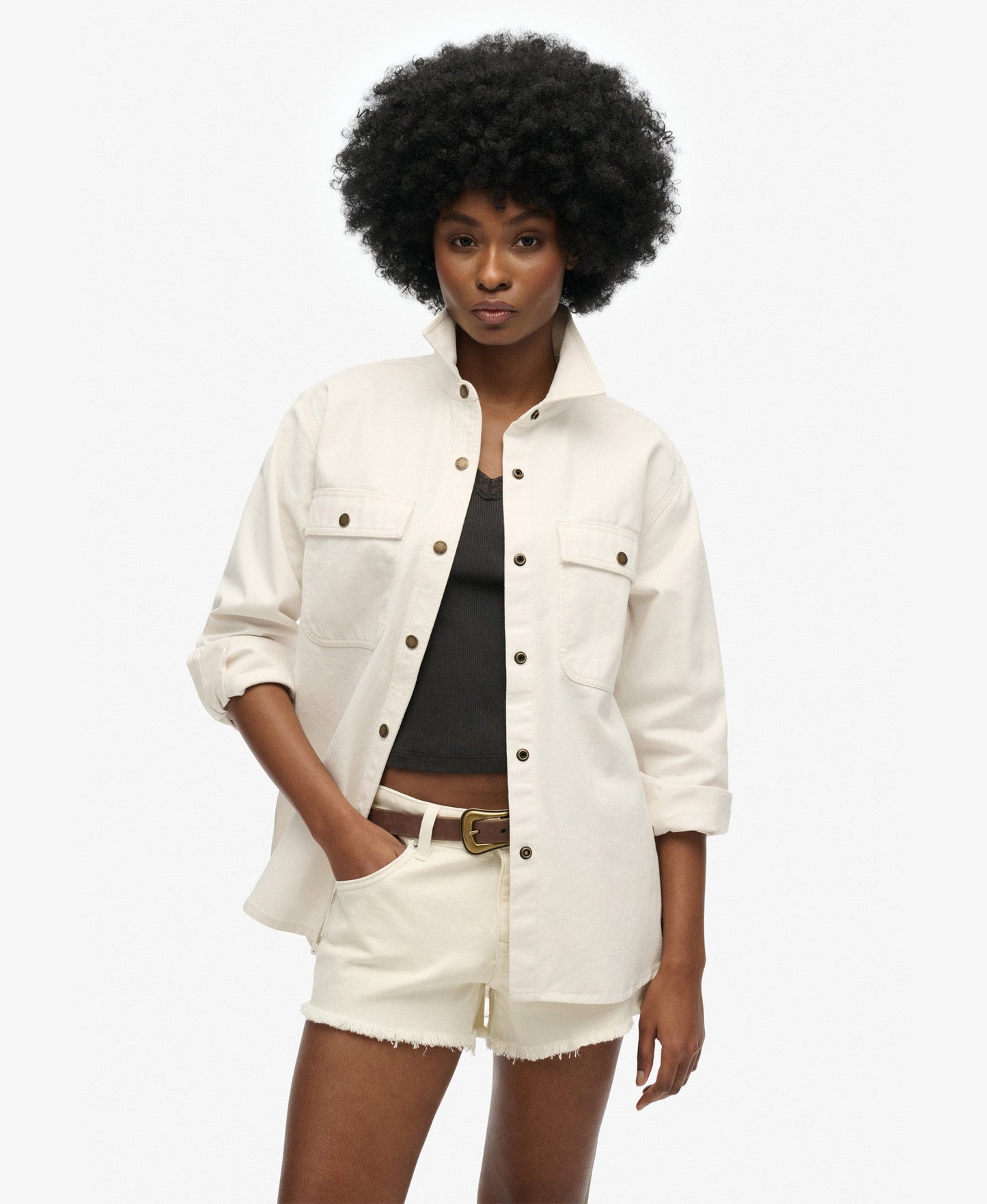 Workwear Overshirt | Off White