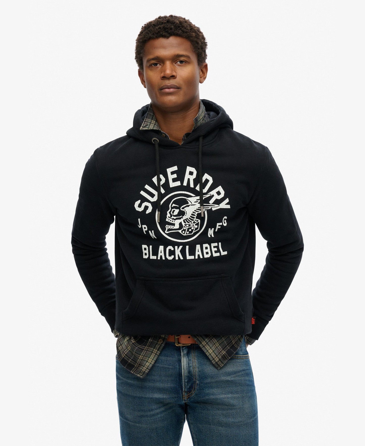 Black Label Hoodie | Black