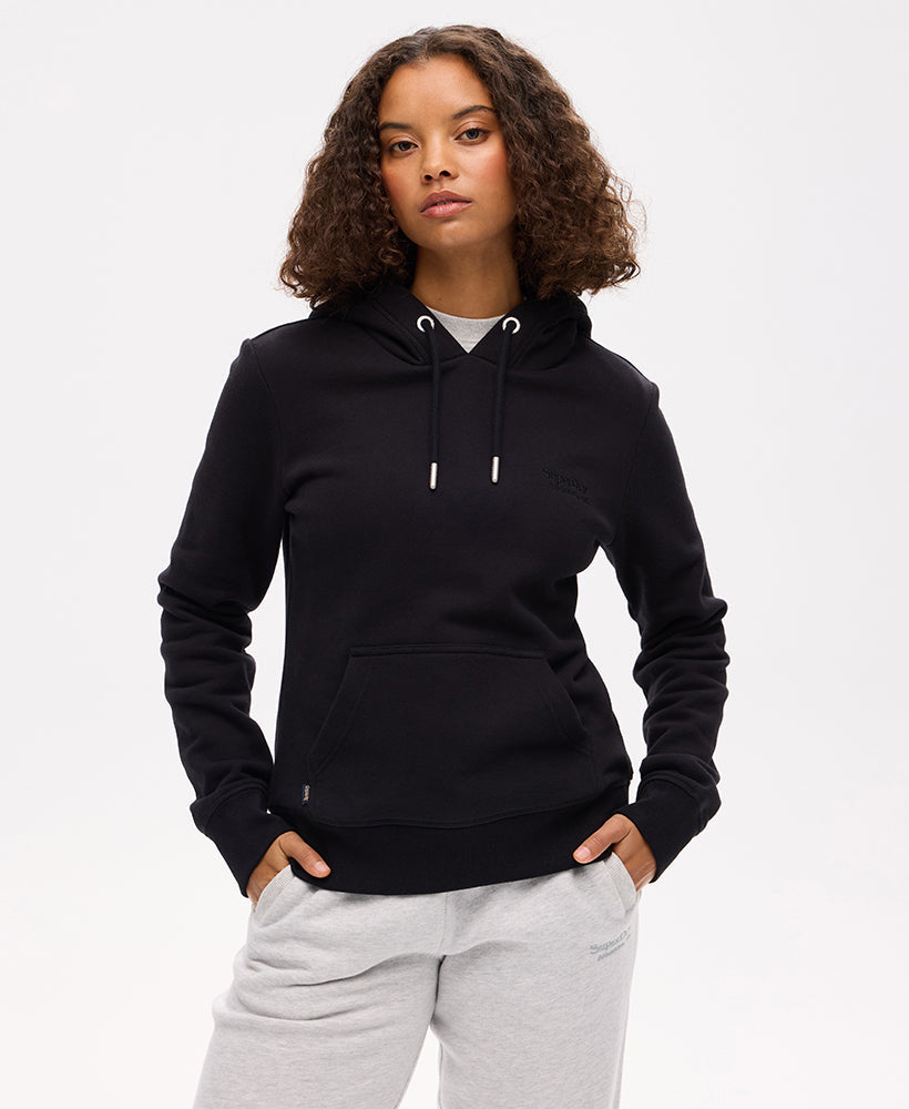Essential Logo Hoodie | Black