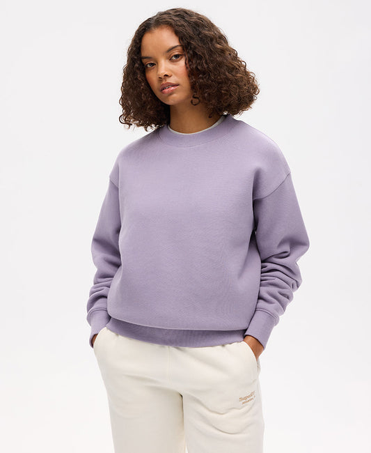 Essential Logo Crew Sweat | Brassica Lilac