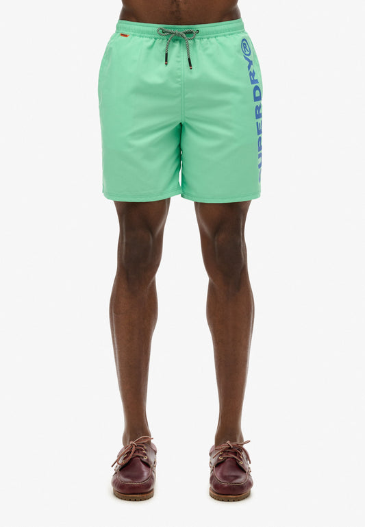 Sport Graphic 17'' Swim Short | Spring Bud Green