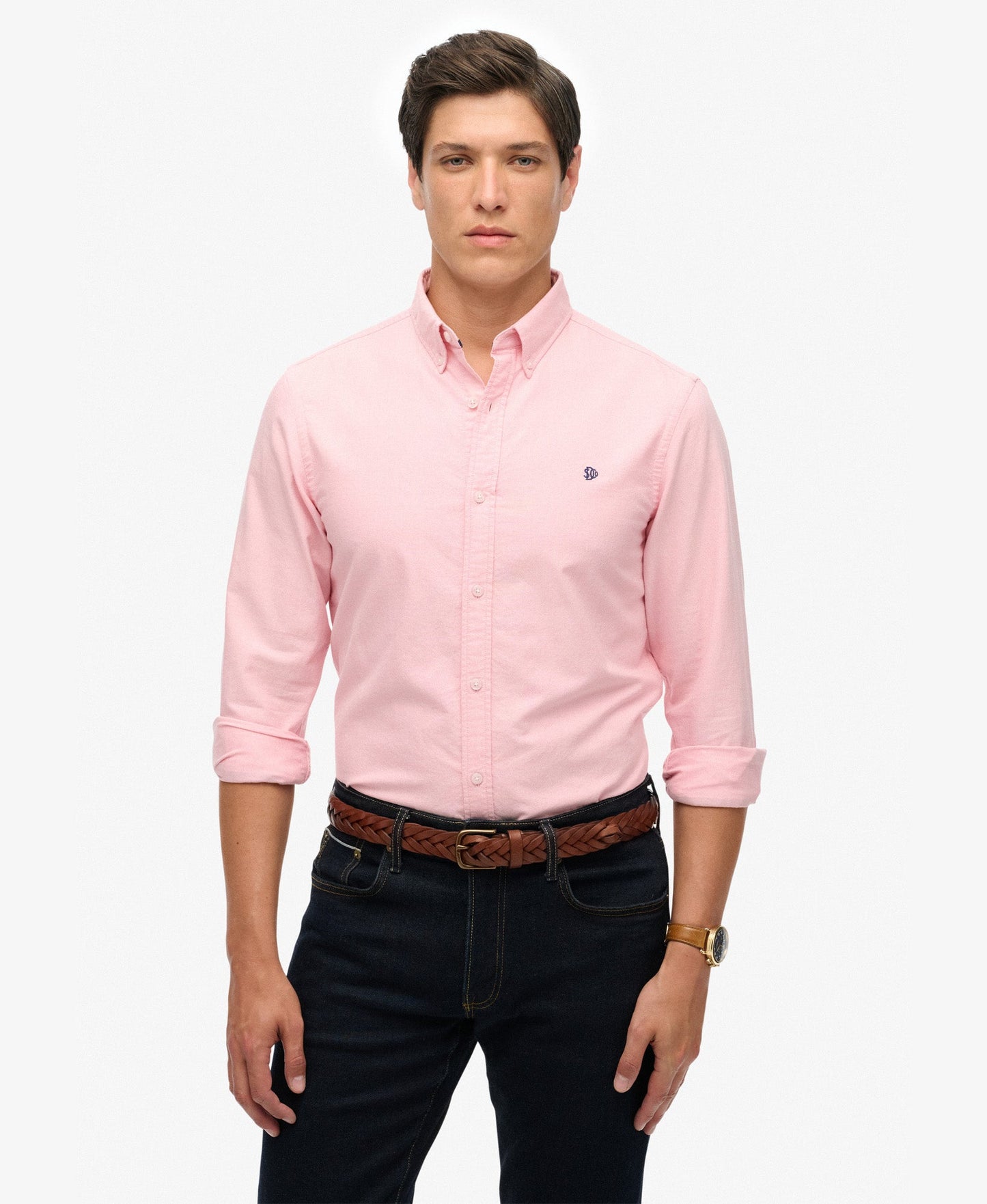 Classic Oxford Long Sleeve Shirt | City Pink Chambray