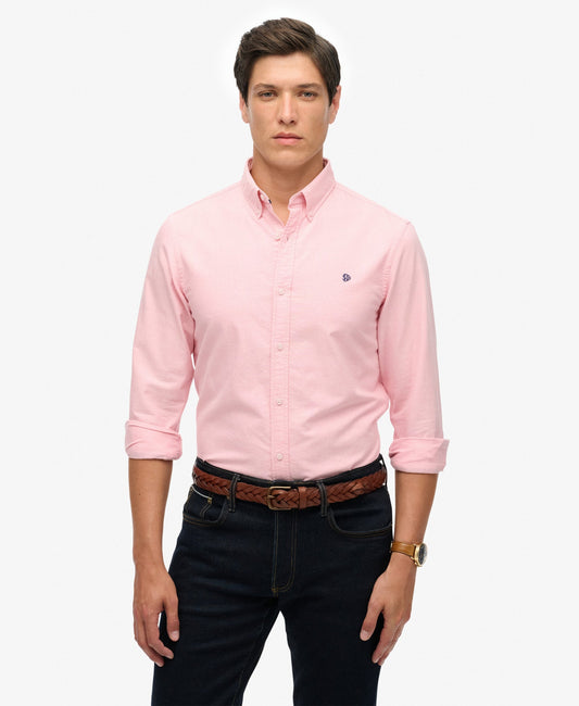 Classic Oxford Long Sleeve Shirt | City Pink Chambray