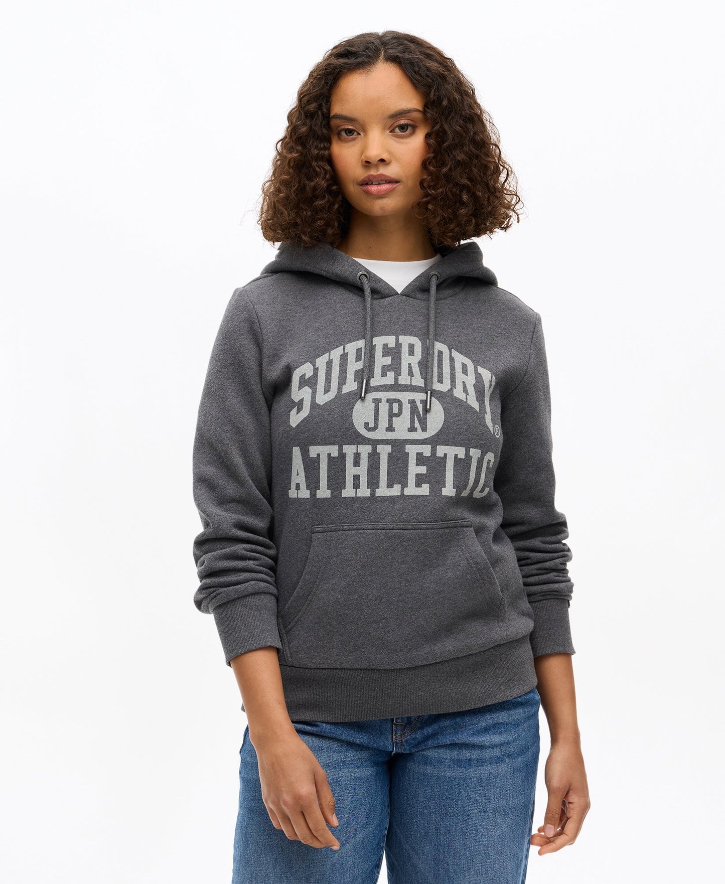 Athletics Hoodie | Granite Grey Marle