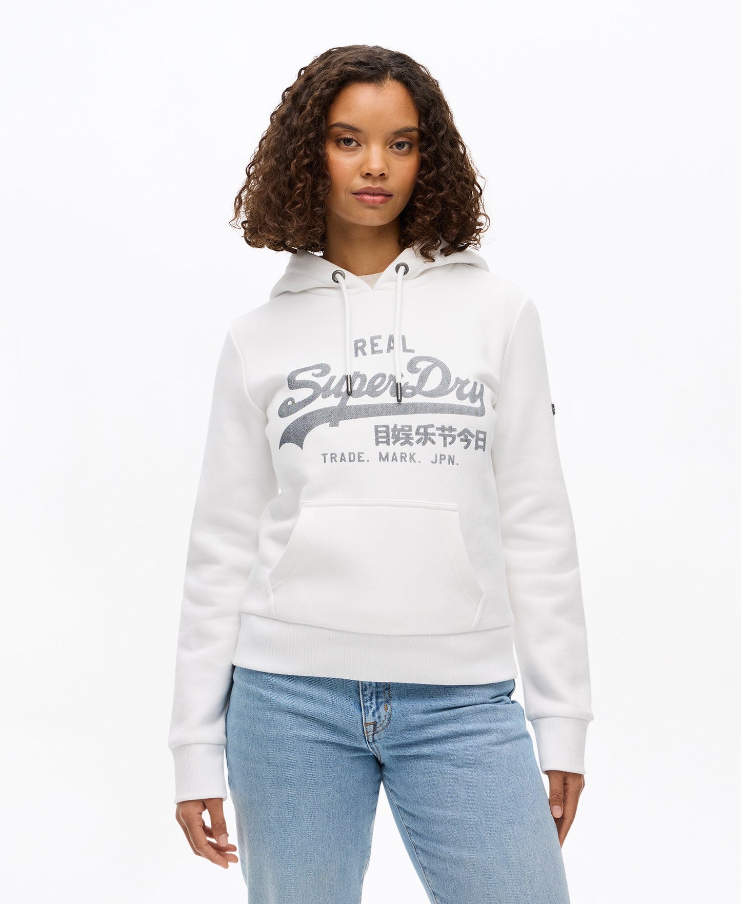 Vintage Logo Relaxed Hoodie | Optic