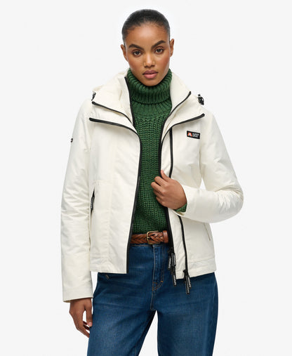 Hooded Mountain Windbreaker Slim Fit Jacket | Off White