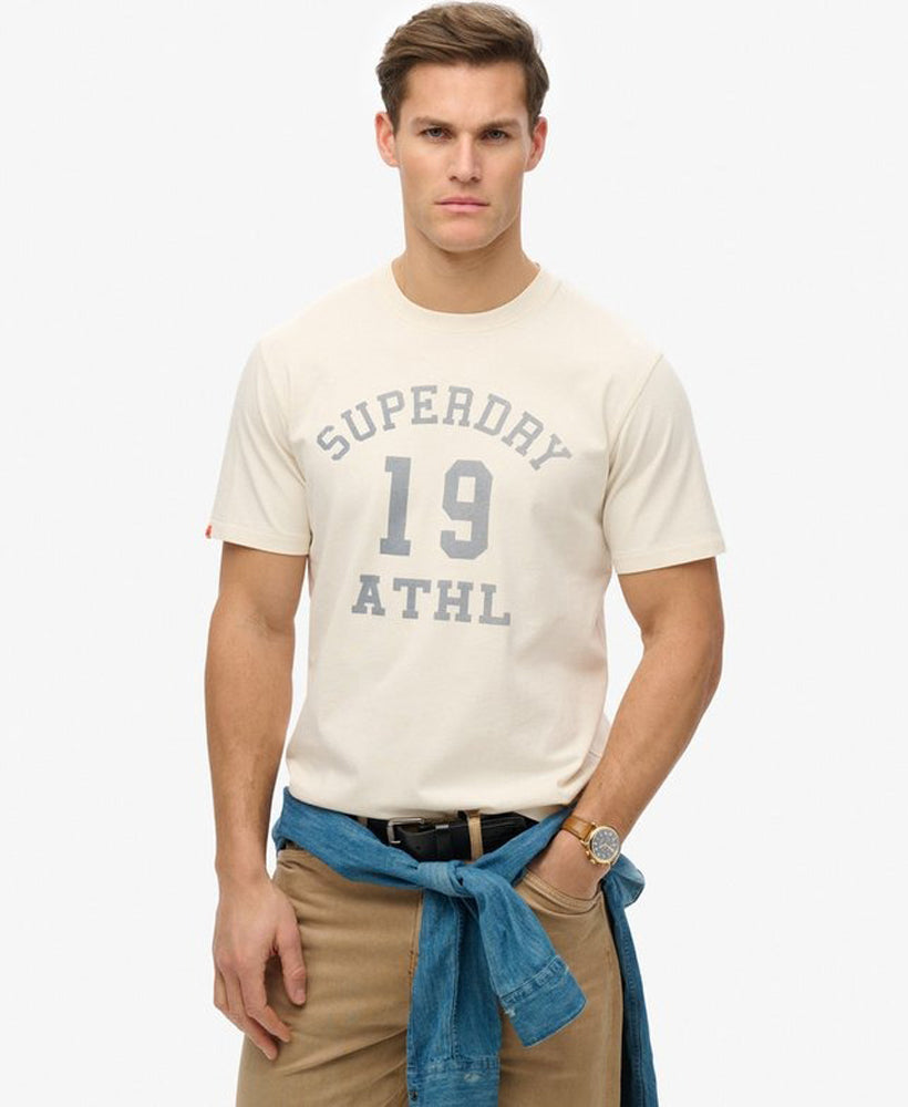 Athletic Essential Tee | Desert Bone Off White