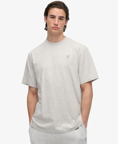Blank Oversized Tee | Cadet Grey Marle