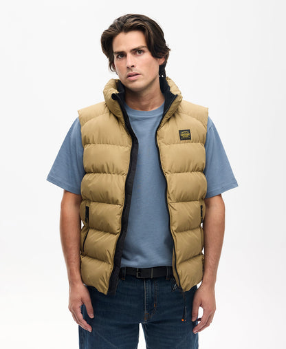 Sports Puffer Gilet | Rock Stone