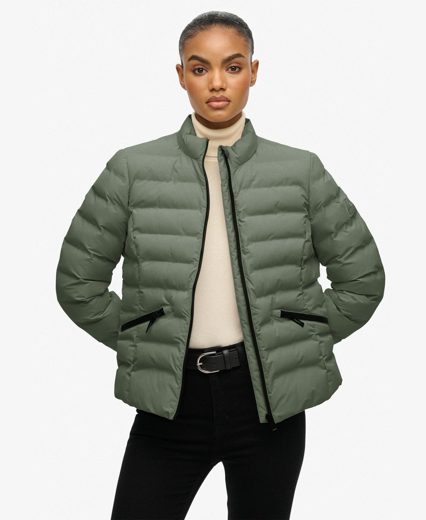 City Fuji Padded Jacket | Freestyle Green