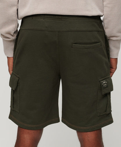 Contrast Stitch Cargo Short | Washed Olive