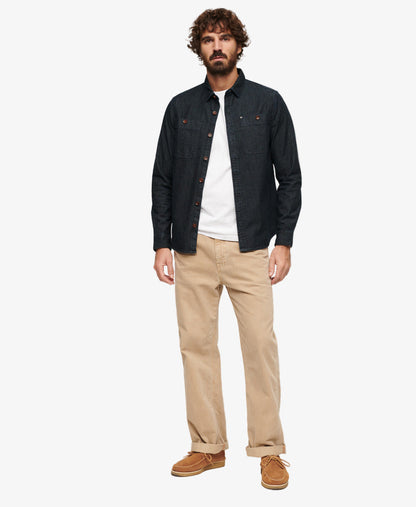 Merchant Store -  Denim Overshirt | Rinse Wash
