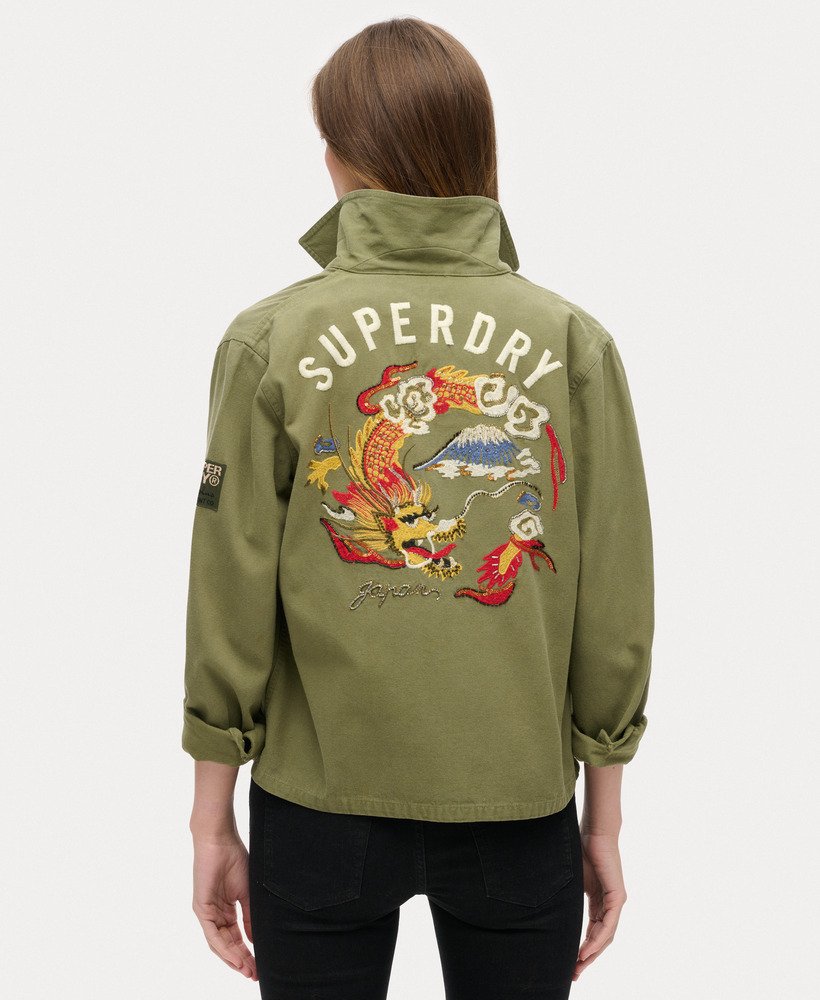 St Tropez Military Shirt | Wild Khaki