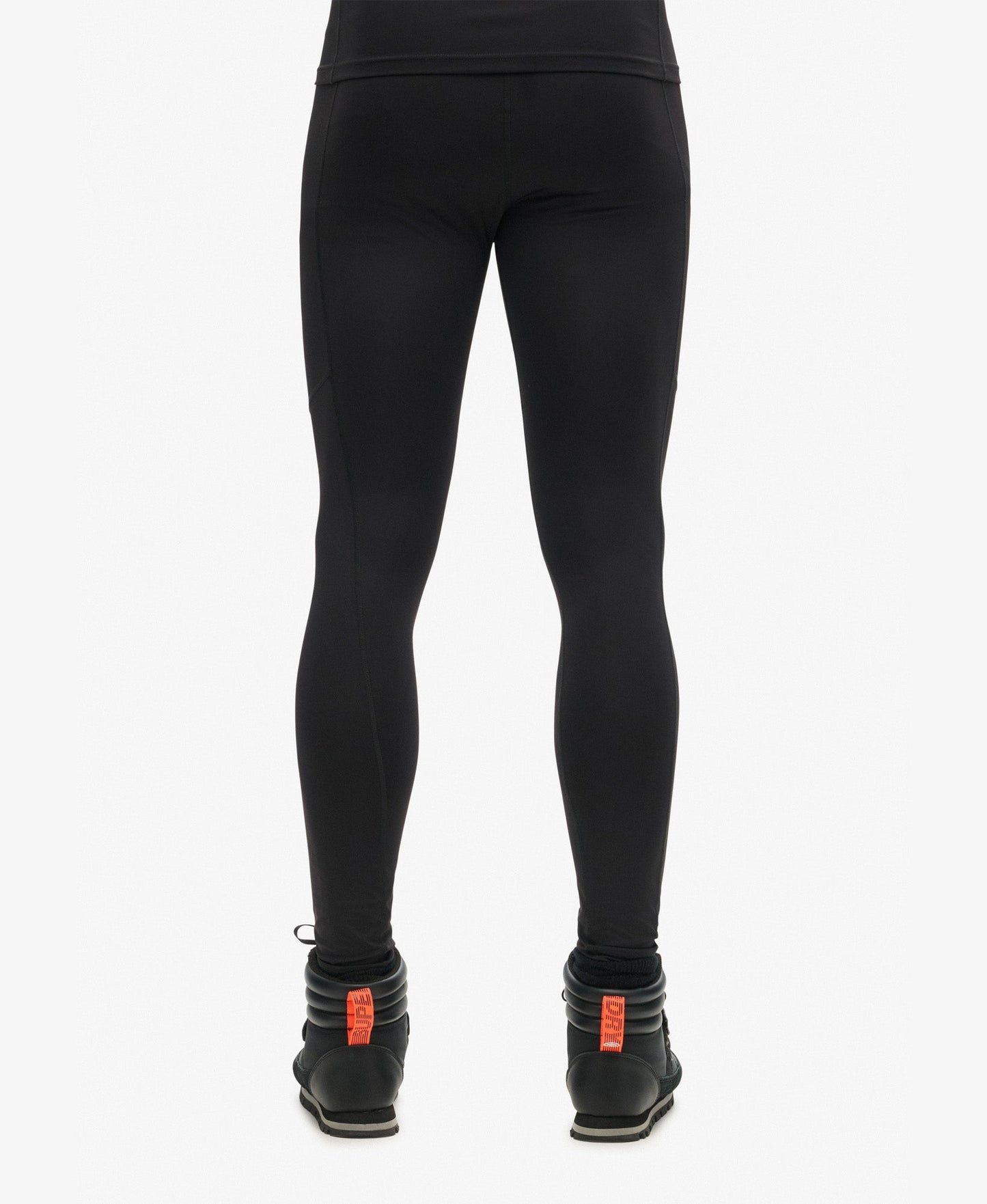 Ski Base Layer Slim Fit Legging | Black
