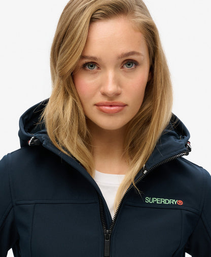 Hooded Classic Trekker Slim Fit Jacket | Eclipse Navy