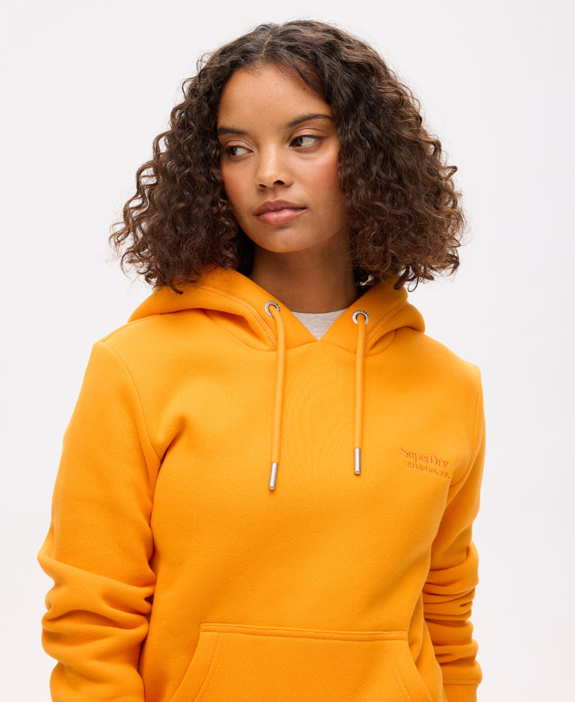 Essential Logo Hoodie | Orange