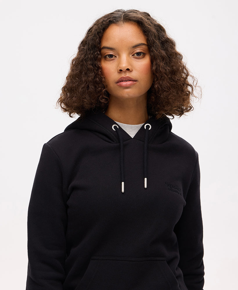 Essential Logo Hoodie | Black