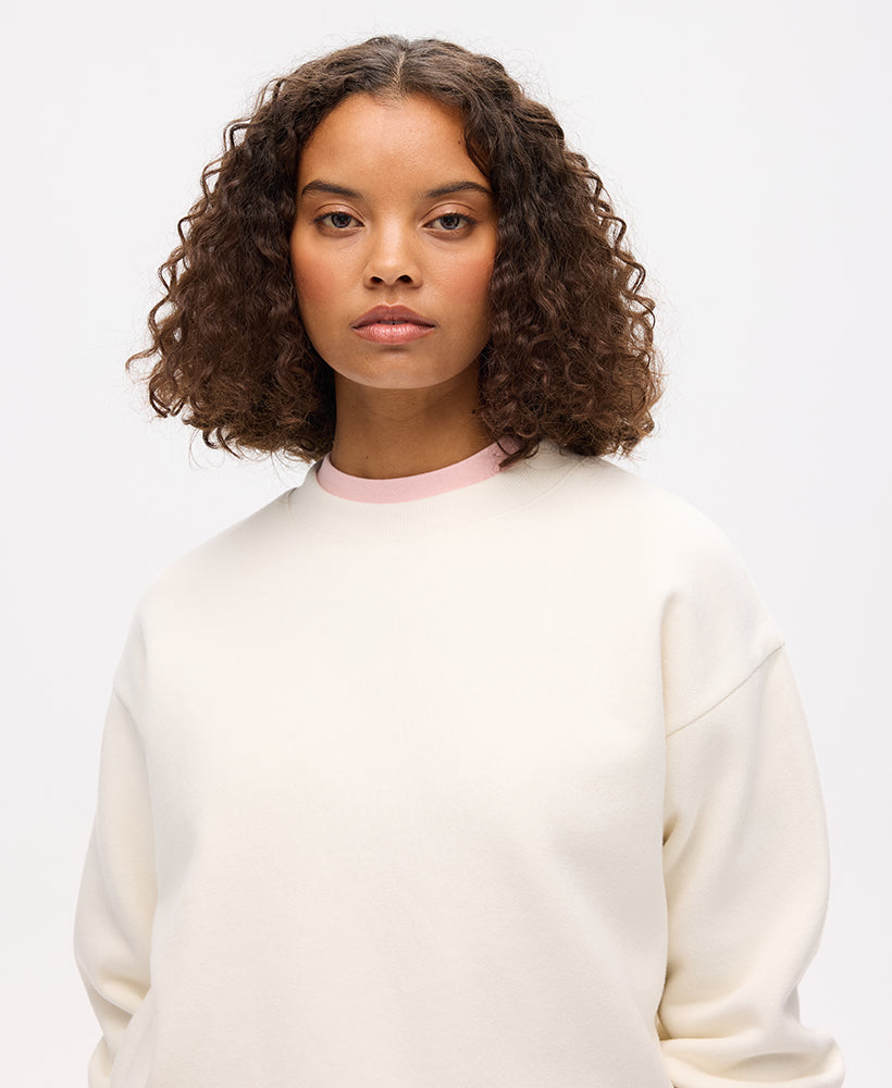 Essential Logo Crew Sweat | Off White