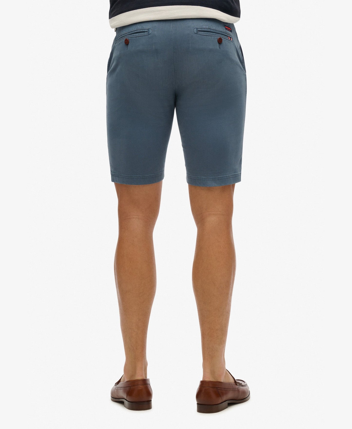 Vintage International Slim Fit Short | Washed Blue
