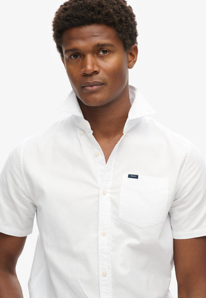 Vintage Oxford Short Sleeve Shirt | Optic
