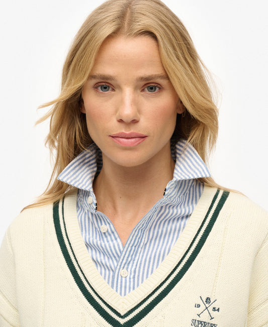 Cricket Club Jumper | Off White
