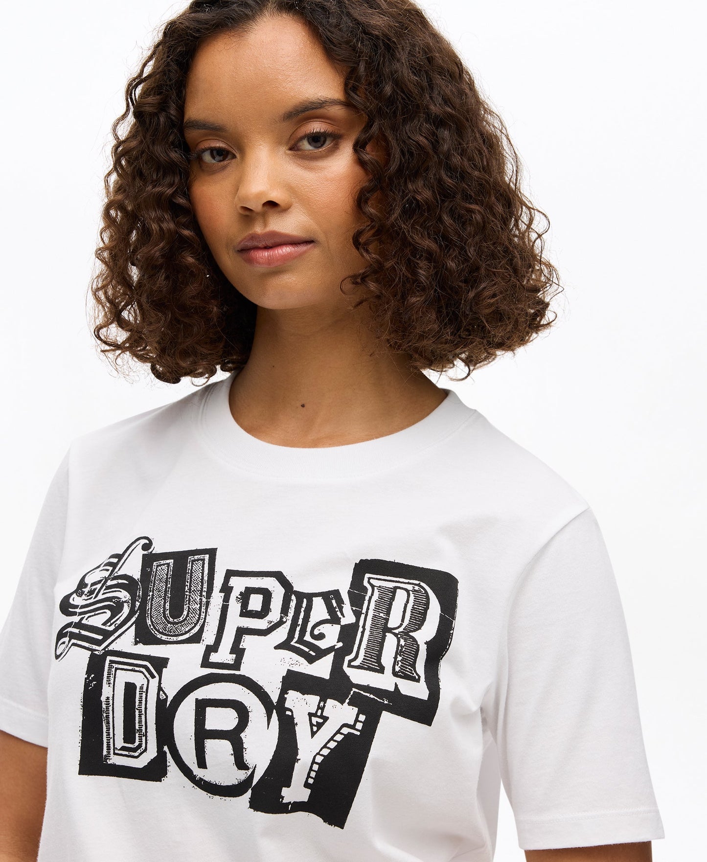 Punk Poster Relaxed Tee | Optic