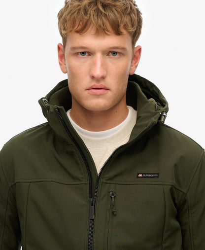 Hooded Soft Shell Trekker Jacket | Surplus Goods Olive Green