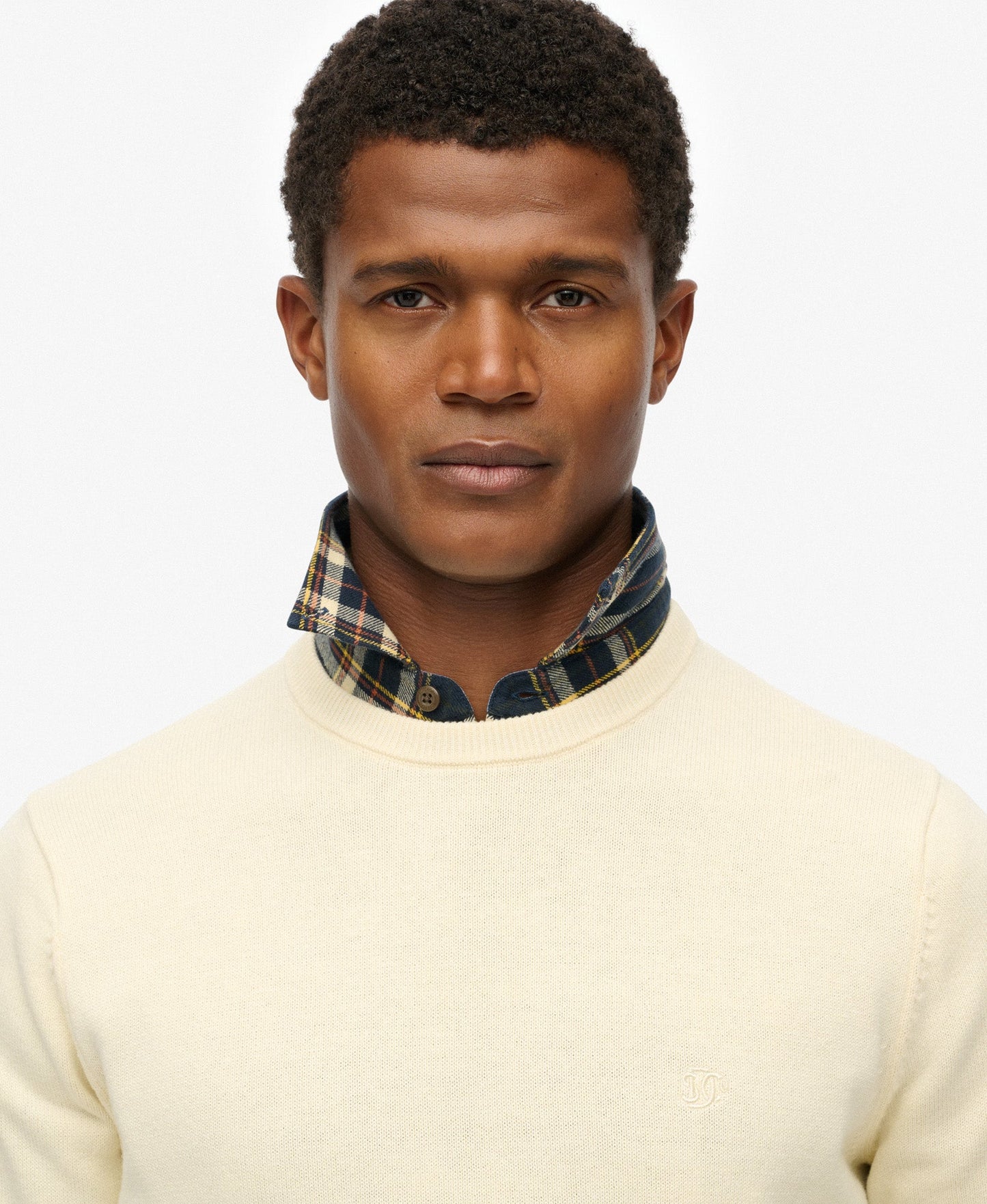 Essentials Cotton Jumper | Classic Cream