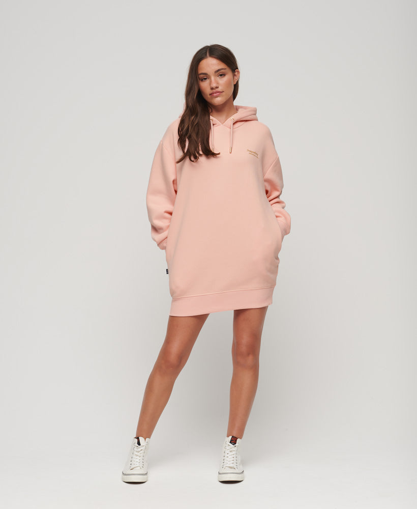 Essential Hoodie Dressential | Strawberry Cream Pink
