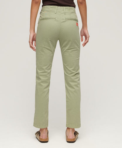 Mid Rise Chino | Dusty Mint Green