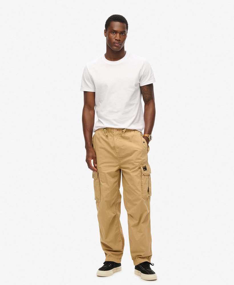 Baggy Parachute Pant | Dress Beige