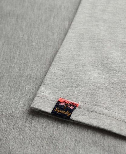 Athletic Essential Pocket Slim Fit Tee | Grey Marle