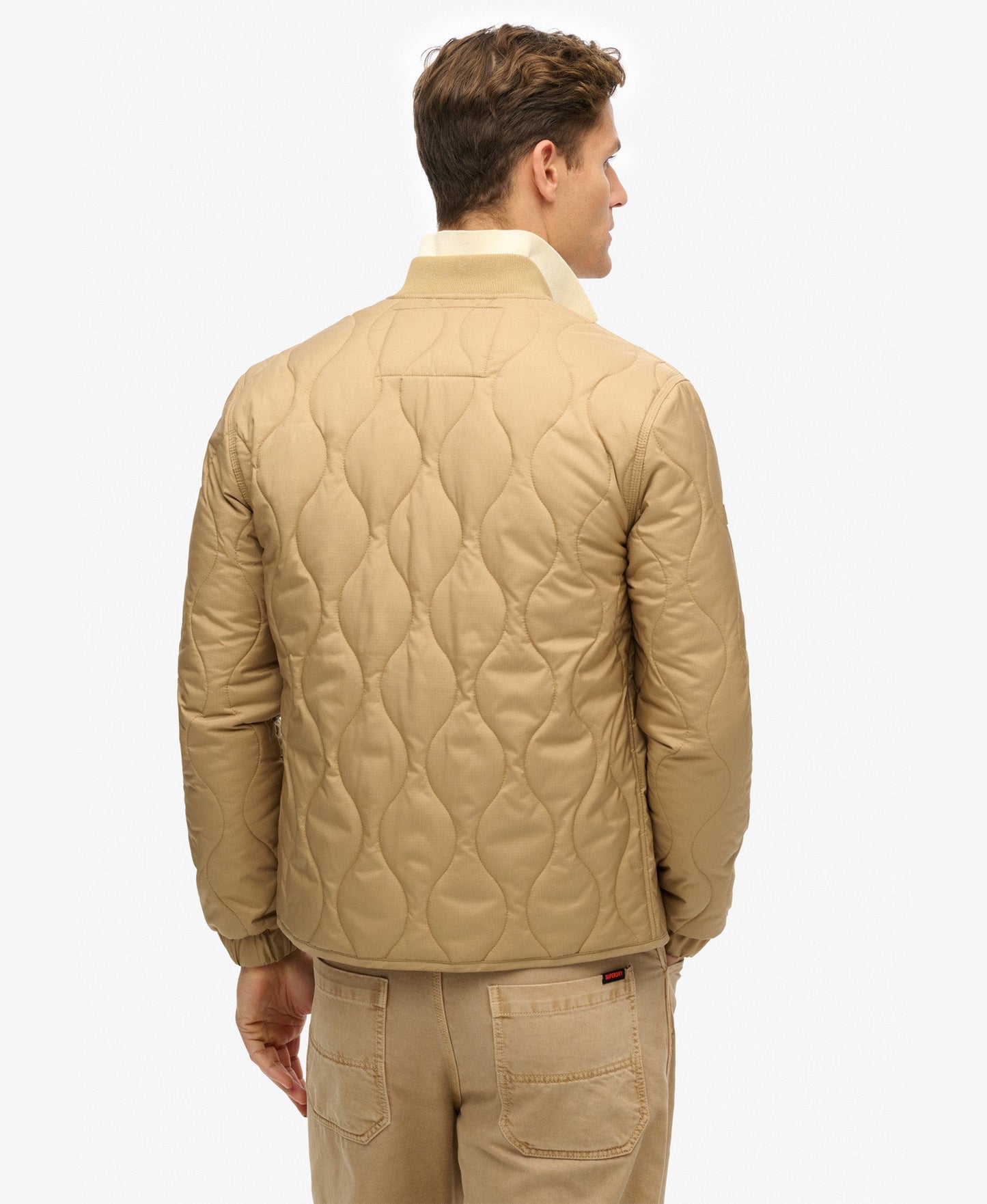 Surplus Quilted Liner Slim Fit Jacket | Classic Tan Brown