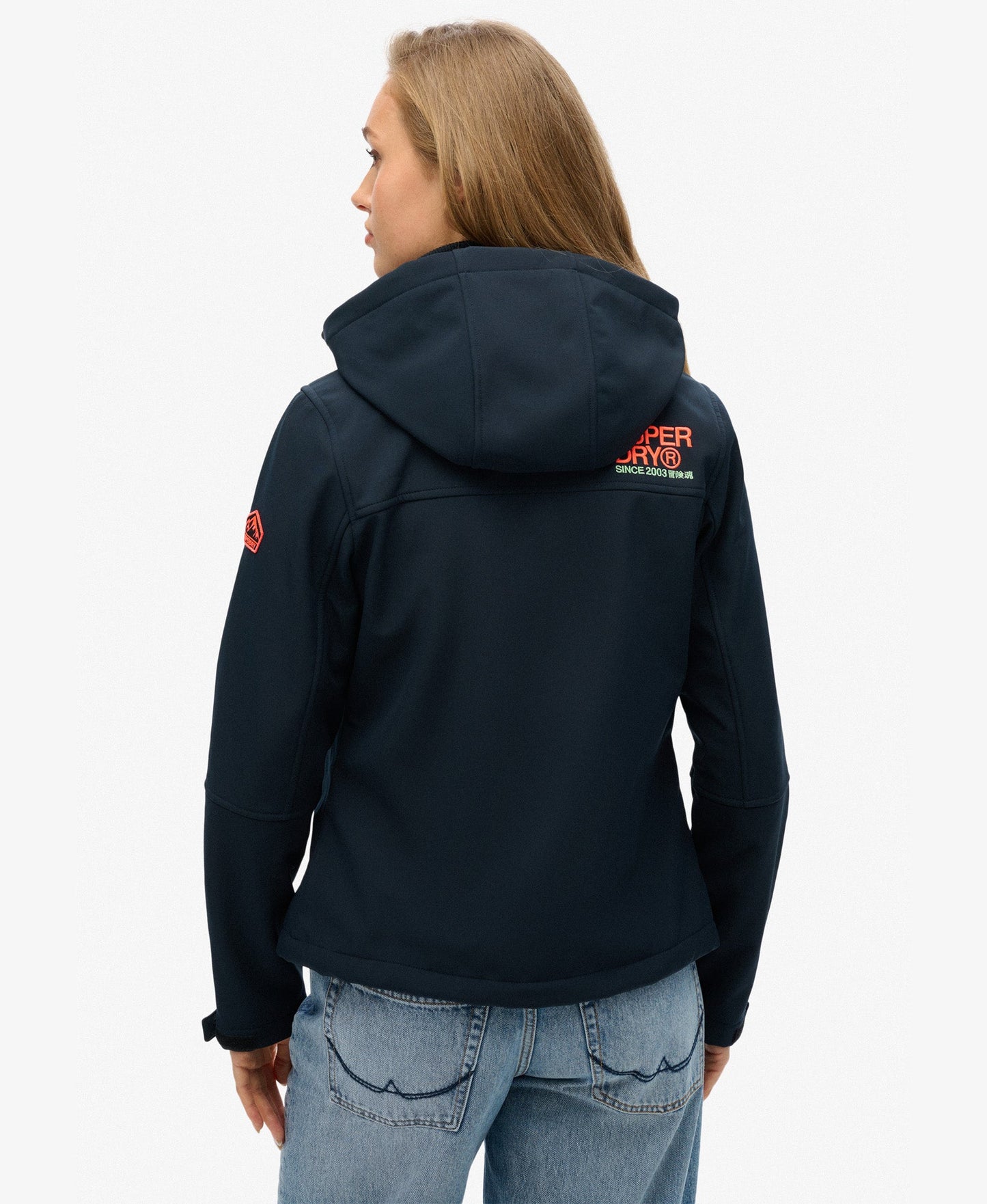 Hooded Classic Trekker Slim Fit Jacket | Eclipse Navy